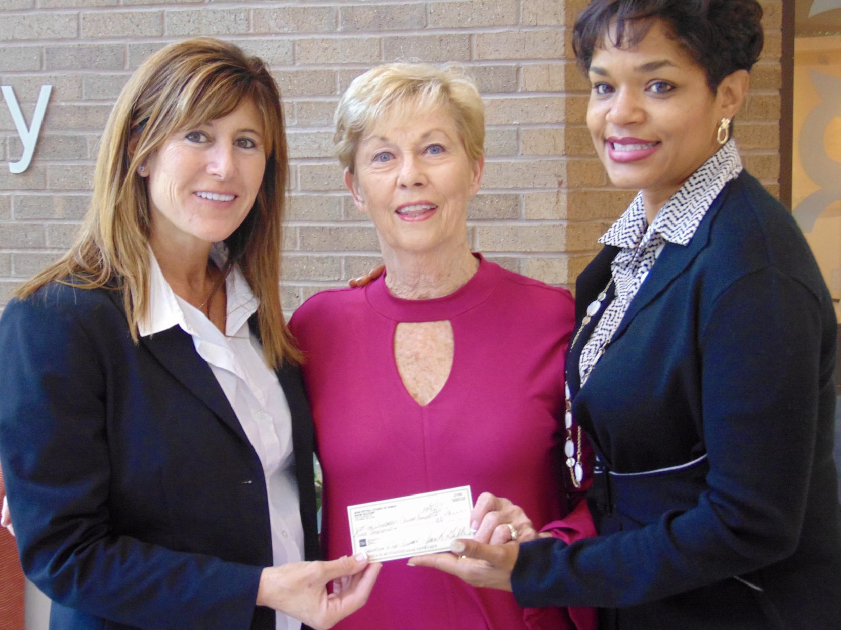 Jean Kettell donates funds to fight cancer